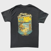 DEFY Sunset Black Tee